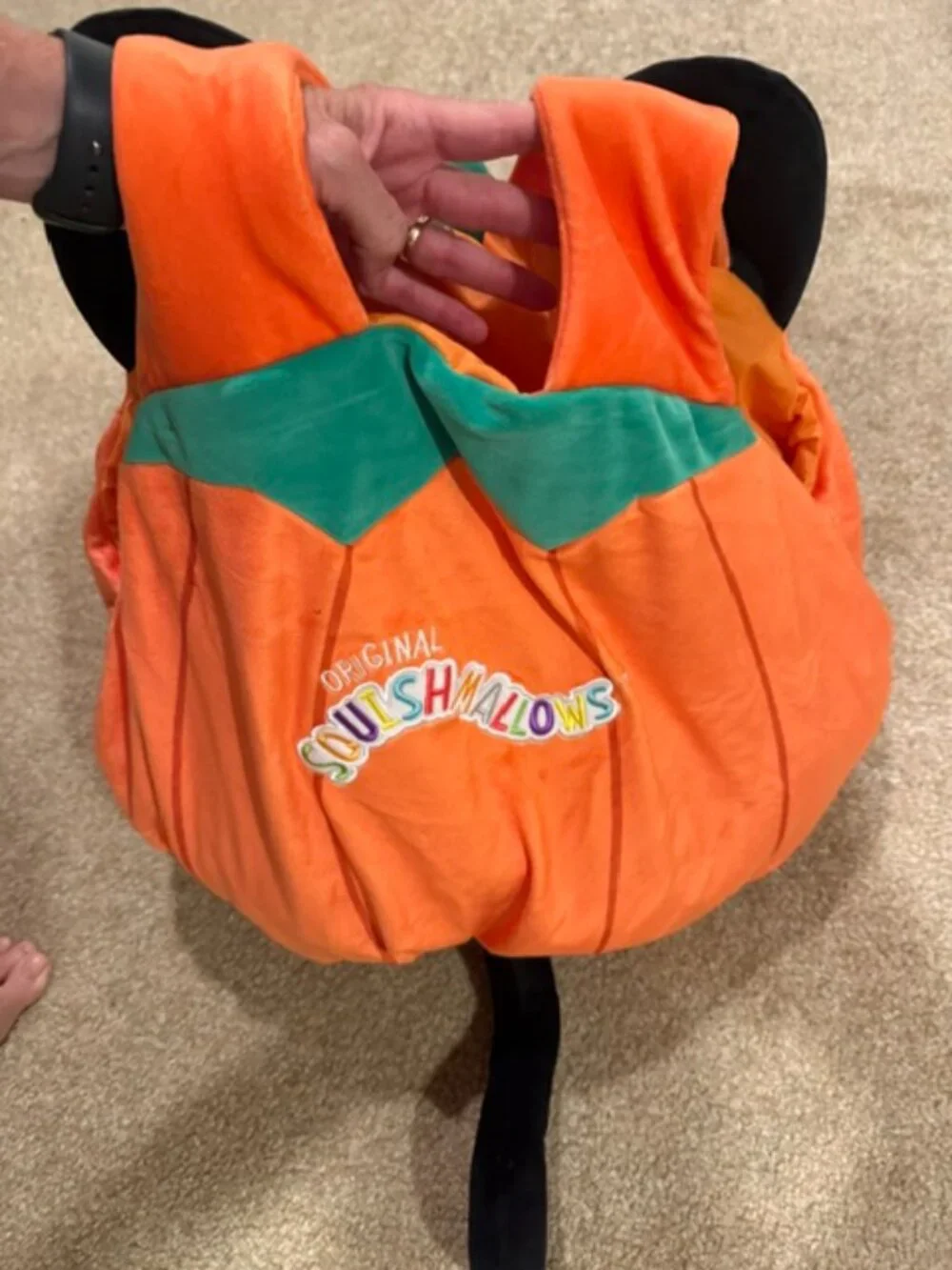 NEW Youth Squishmallow Halloween Costume Calio the Cat